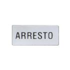 Etichetta arresto product photo