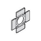 Porta etichette per manipol. 2 o 4 direz. product photo