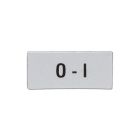 Etichetta selettori o-i product photo