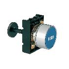 Pulsante met.riarmo ras. blu rese product photo