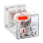 Rele' indust undecal 3sc 10a 24vac+led product photo