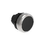 Pulsante passo-passo rasato nero product photo