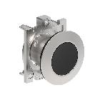 Pulsante a filo met.rasato nero product photo