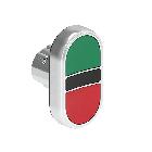 Puls.met.doppio rasato verde/rosso product photo