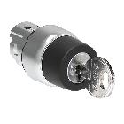 Selettore metallico a chiave 0-1 product photo