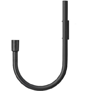 MARECO 1000110N BRACCIO TUBOLARE VARANO SYSTEM PARETE COLORE NERO product photo Photo 01 3XL