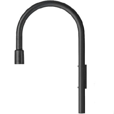 MARECO 1000110N BRACCIO TUBOLARE VARANO SYSTEM PARETE COLORE NERO product photo Photo 02 3XL