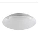 Plafoniera circolare a led per Interni ed esterni con installazione a parete e soffitto IP65 bianca product photo