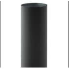 SYSTEM PALO CILINDRICO ACCIAIO ZINCATO E COPERTURA RIVESTIMENTO IN PVC PROTEZIONE ANTI UV DI ALTEZZA TOTALE 1000/1500/2000/2500/3000/3500/4000 MM product photo