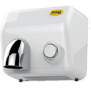 ASCIUGAMANI BORA ANTIVANDALICO BIANCO CON PULSANTE E GETTO ORIENTABILE product photo Photo 01 3XL