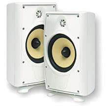 Coppia di diffusori 6.5” per esterno a parete o pavimento - colore bianco - 50W 8 Ohm product photo