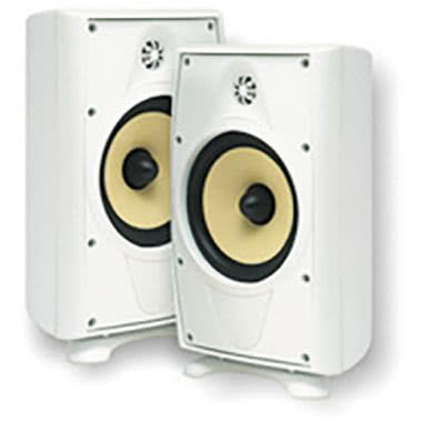 Coppia di diffusori 6.5” per esterno a parete o pavimento - colore bianco - 50W 8 Ohm product photo Photo 01 3XL