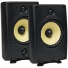 Coppia di diffusori 6.5” per esterno a parete o pavimento - colore nero - 50W 8 Ohm product photo