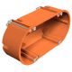 Doppio connettore cartongesso 138x68x50 Polipropilene arancio product photo Photo 01 2XS