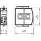Limitatore sovratensione V20 cartuccia plug-in impianti PV 500V DC product photo Photo 02 2XS