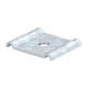 Morsetto di fissaggio per vite M6 60x40 Acciaio zincato in continuo product photo Photo 01 2XS