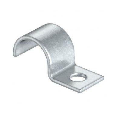 Collare di fissaggio con ancoraggio singolo 17mm Acciaio zincato galvanicamente (Conf. da 100 Pz.) product photo Photo 01 3XL