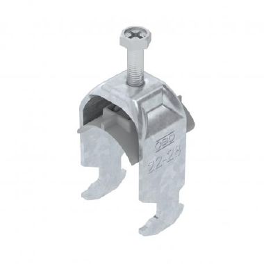 Staffa reggicavo 2056 22-28mm Acciaio zincato a caldo per immersione product photo Photo 01 3XL