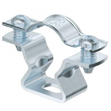 Collare distanziatore con asola 17-20mm Acciaio zincato galvanicamente (Conf. da 25 Pz.) product photo Photo 01 3XL