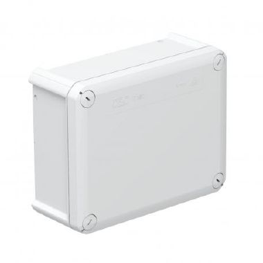 Scatola di derivazione senza passacavi 190x150x77 Polipropilene, rinforzato in fibra di vetro grigio chiaro RAL 7035 product photo Photo 01 3XL