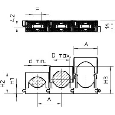 Morsetto accopp. con coperchio 18-30mm Poliammide grigio chiaro RAL 7035 (Conf. da 25 Pz.) product photo Photo 02 3XL