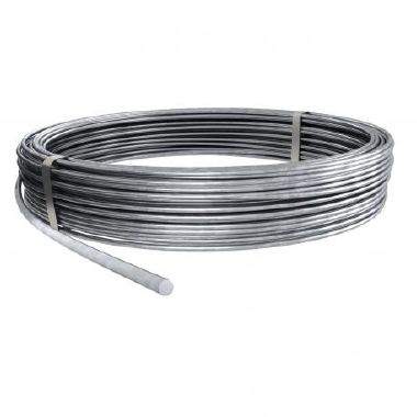 Conduttore rotondo anello 125 m 8mm Acciaio zincato a caldo per immersione (Conf. da 125 Mt.) product photo Photo 01 3XL