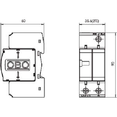 Limitatore sovratensione V25 1 polo con NPE 280V product photo Photo 02 3XL