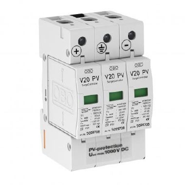 Limitatore di sovratensione di tipo 2 FV V20 1000VDC product photo Photo 01 3XL