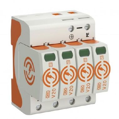 Limitatore sovratensione V20 4 poli 280V product photo Photo 01 3XL