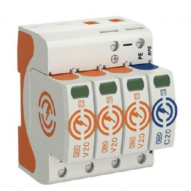 Limitatore di sovratensione di tipo 2 V20-3+NPE-280 product photo Photo 01 3XL