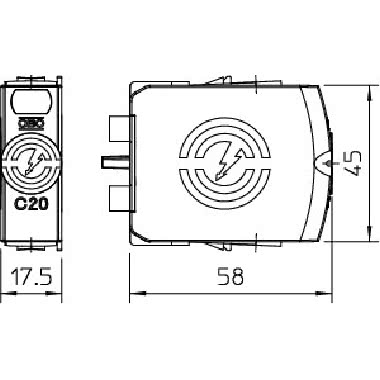 Spinterometro NPE cartuccia plug-in 255V product photo Photo 02 3XL
