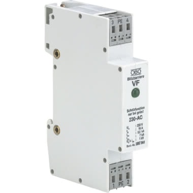 Limitatore di sovratensione per guida DIN 230V product photo Photo 01 3XL