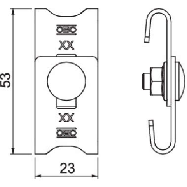 Connettore angolare per passerella grigliata Acciaio zincato galvanicamente product photo Photo 02 3XL