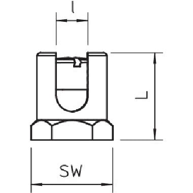 Morsetto messa terra con filettatura M6 4-50mm&sup2; Ottone product photo Photo 02 3XL