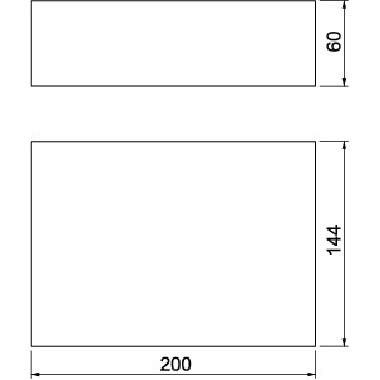 Mattoncino antincendio intumescente 200x144x60mm Materiale espanso a elasticità permanente con pori chiusi marrone product photo Photo 02 3XL