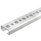 Profilato asolata, foro 11mm 2000x25x10 Acciaio zincato in continuo (Conf. da 2 Mt.) product photo