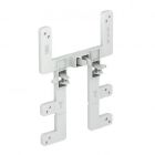 Elemento di fissaggio T60-T100 per passerella grigliata 139x104mm Policarbonato grigio chiaro product photo