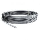 Conduttore rotondo anello 125 m 8mm Acciaio zincato a caldo per immersione (Conf. da 125 Mt.) product photo
