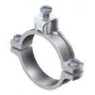 Fascetta messa a terra per conduttore tondo 2' Zinco pressofuso zincato galvanicamente product photo