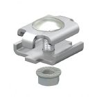 Elemento giunzione per passerella grigliata Acciaio, INOX A4 1.4401 non trattato, ulteriore trattamento product photo