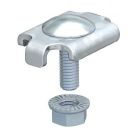 Morsetto di fissaggio per passerella grigliata Acciaio zincato galvanicamente product photo