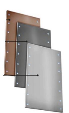 PIASTRA FONDO BACHELITE ARE/M-B2-B3- ARE product photo Photo 01 3XL