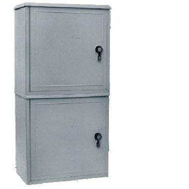 Contenitore in vetroresina 550x540 sovrapposto con serratura a chiave triangolare e 
lucchettabile product photo Photo 01 3XL