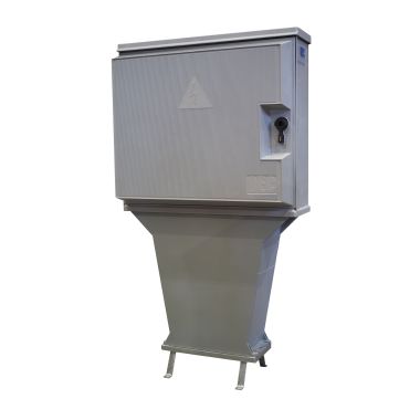 Armadio in vetroresina 714x660 con basamento con serratura cifratura 12 product photo Photo 01 3XL