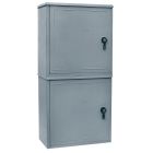 Contenitore in vetroresina 550x540 sovrapposto con serratura cifratura 12 superiore, cifratura 21 inferiore product photo