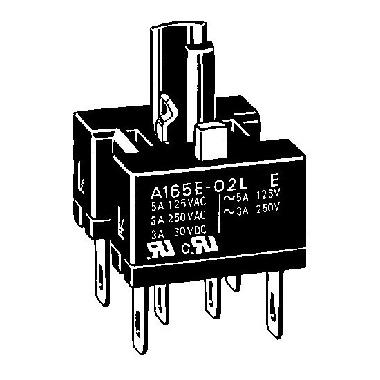 Puls.16,A165E,contatti DPST-NC,non luminoso product photo Photo 01 3XL