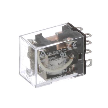 rele- Relay. plug-in. 8-pin. DPDT. 10A. coi product photo Photo 01 3XL