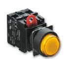 selettore- man.lum.corpo&Oslash;22mm,rit.2p,giallo product photo