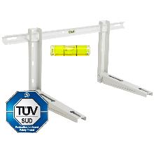 MB 100/420 LIV, staffa supporto NON PREMONTATA per unità esterne, certificata TUV,con BARRA per regolazione e livella, portata massima a coppia 100kg product photo