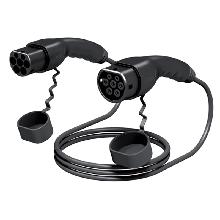 MLT5MT2T232A, cavo ricarica autoveicoli TRIFASE 32A, 5m, connettore maschio TIPO 2 lato stazione e connettore femmina TIPO 2 lato veicolo product photo